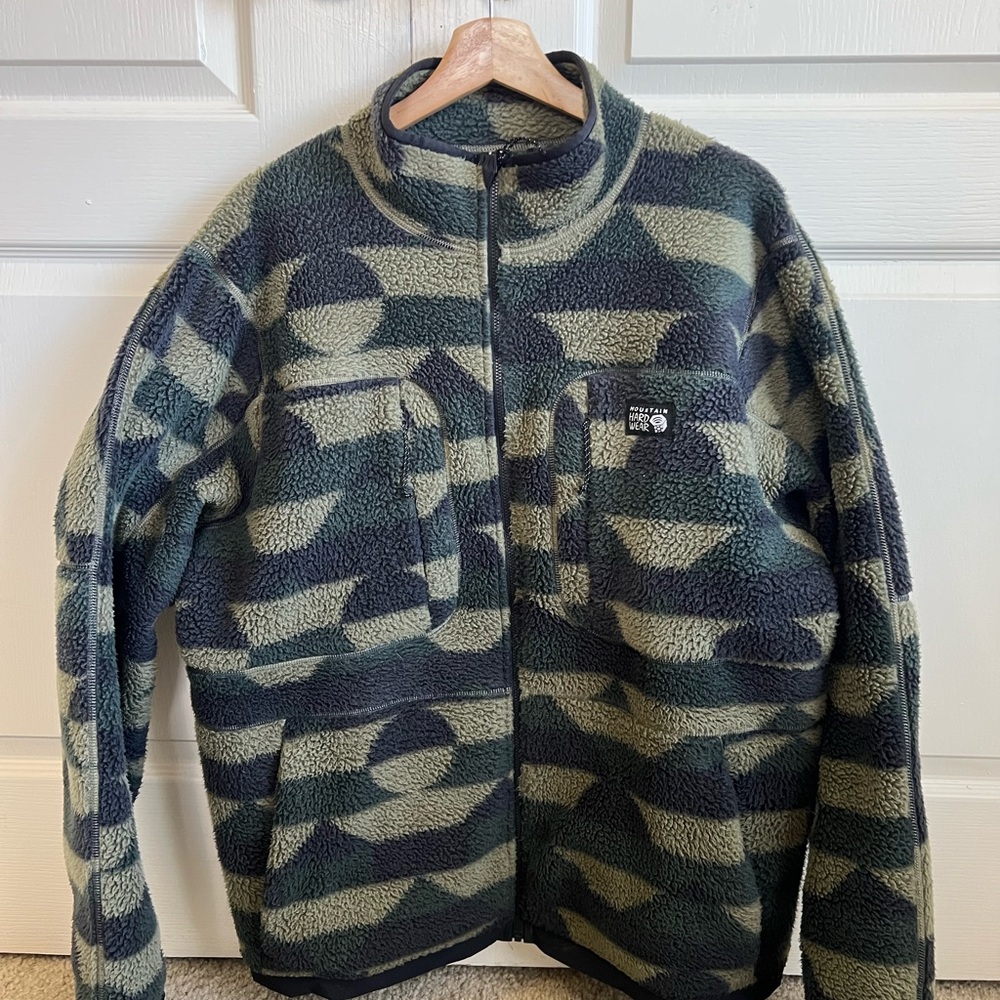 Mountain Hardwear Camouflage Full Zip Fleece